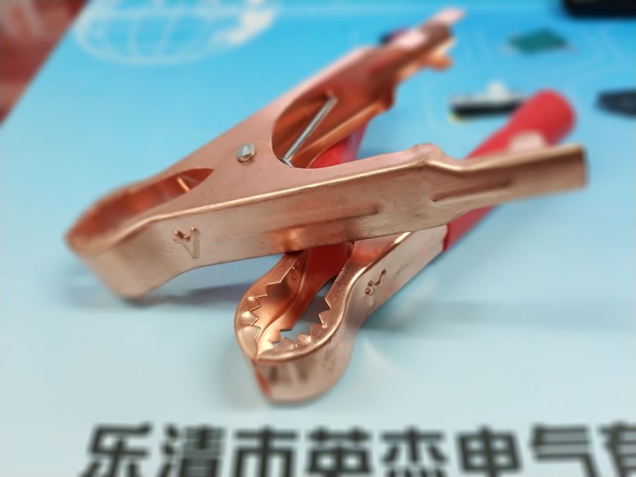 小号镀铜电瓶夹70mm