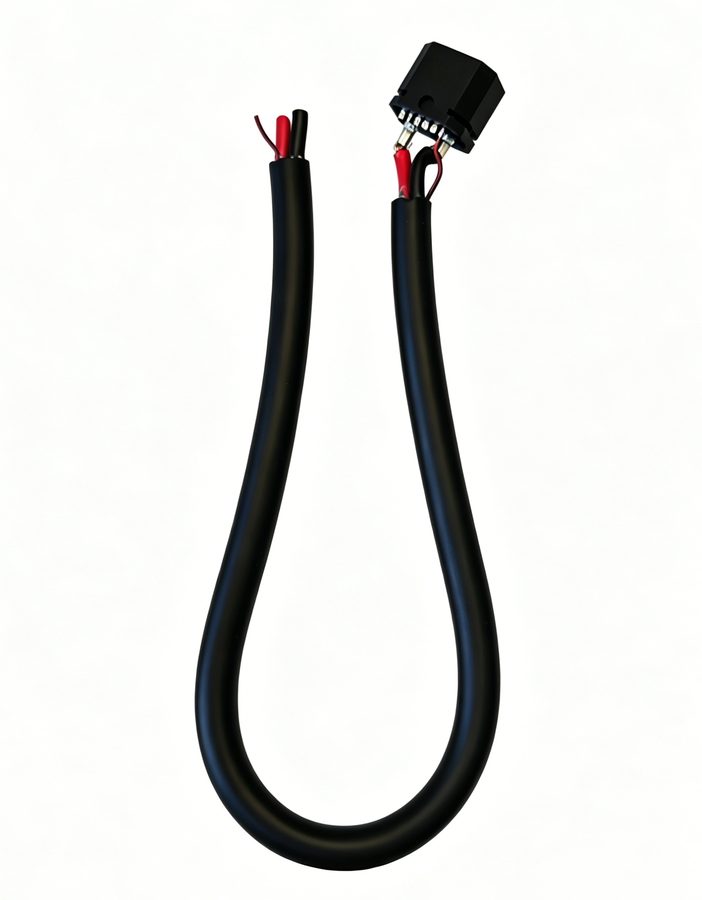 连接器FFC 2+6公头2X4+1X0.3 L500mm