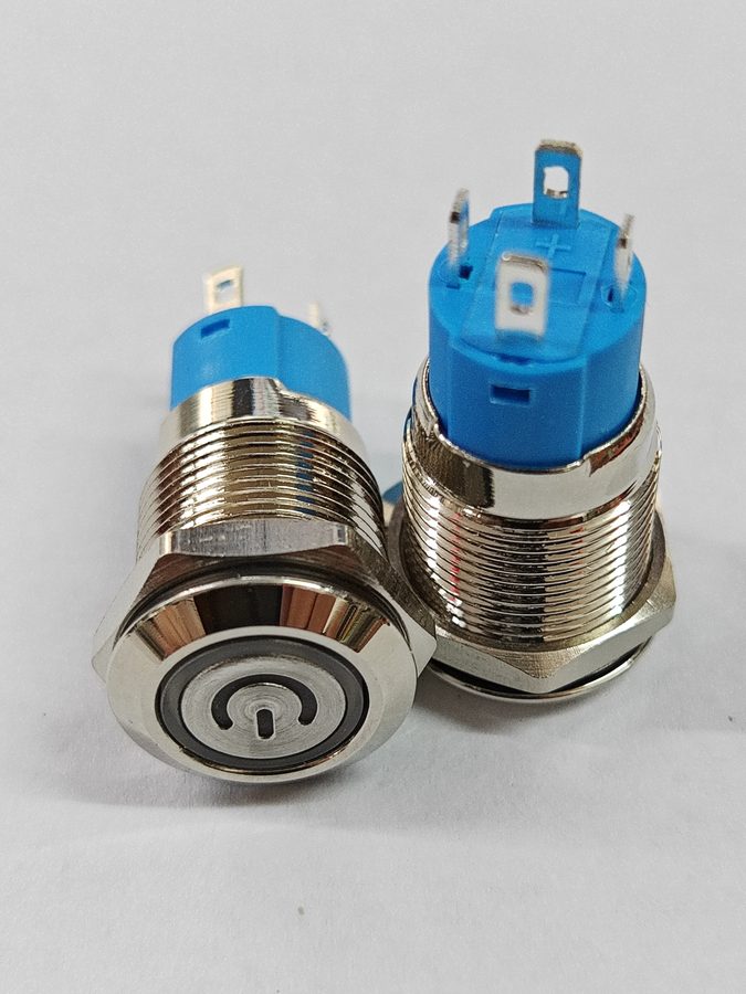 金属按钮 LA12A-11-EZ-GZ 绿灯24V